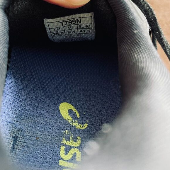 Excellent Asics GEL-Kayano 24 womens 9.5 US Medium 41.5 EUR Black - Picture 15 of 15